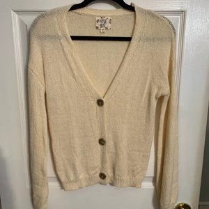 Cream Cardigan